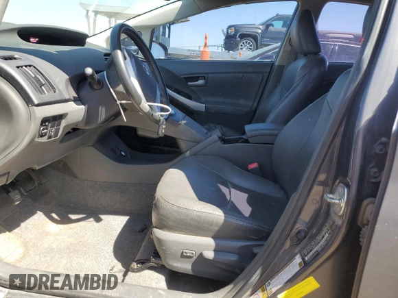2010 Toyota Prius Four with VIN JTDKN3DU2A1166251, listed as a Copart auction lot 55062245 with 258,169 mi miles and Clean Title. Bid and sale history available at DreamBid. Image 7.