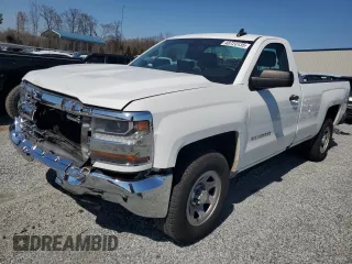 2016 Chevrolet Silverado 1500 Work Truck with VIN 1GCNCNEH6GZ252141, listed as a Copart auction lot 48723135 with 114,640 mi miles and Salvage Title. Bid and sale history available at carsss.com. Image 1.