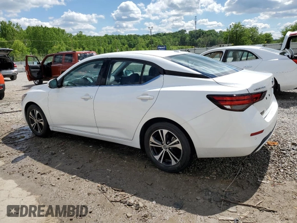 2023 Nissan Sentra SV z VIN 3N1AB8CV0PY270059, wystawiony jako Copart lot #55515235 z przebiegiem 10 657 mil mil oraz Szkoda całkowita • Salvage title. Historia ofert i sprzedaży dostępna na DreamBid. Obrazek 2.