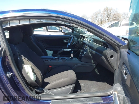 2020 Ford Mustang EcoBoost with VIN 1FA6P8TH6L5124180, listed as a IAAI auction lot 41702327 with 21,460 mi miles. Bid and sale history available at carsss.com. Image 5.