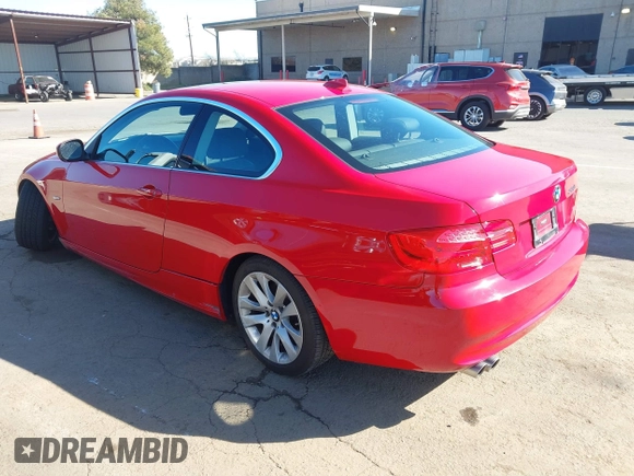 2012 BMW 3 Series 328i with VIN WBAKE5C56CE756015, listed as a IAAI auction lot 41760606 with 62,304 mi miles and . Bid and sale history available at DreamBid. Image 3.