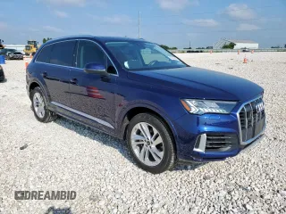 2024 Audi Q7 Premium Plus z VIN WA1LXBF74RD010118, wystawiony jako Copart lot #59724545 z przebiegiem 7 641 mil mil oraz Szkoda całkowita • Salvage title. Historia ofert i sprzedaży dostępna na DreamBid. Obrazek 4.