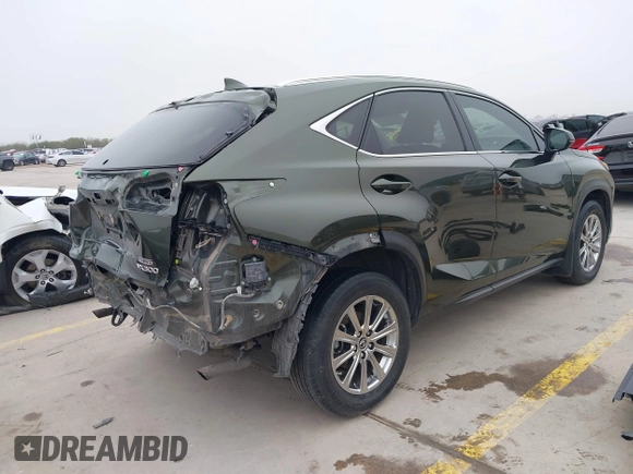 2021 Lexus NX with VIN JTJDARDZ7M2241119, listed as a IAAI auction lot 41188266 with 48,701 mi miles. Bid and sale history available at carsss.com. Image 4.