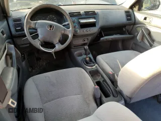 2001 Honda Civic with VIN 1HGES15231L060100, listed as a Copart auction lot 76254824 with Not provided miles and Clean title. Bid and sale history available at DreamBid. Image 8.