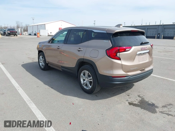 2018 GMC Terrain SLE with VIN 3GKALMEV2JL260190, listed as a IAAI auction lot 41858619 with 92,527 mi miles and . Bid and sale history available at carsss.com. Image 3.