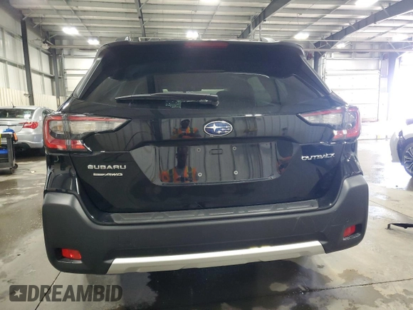 2024 Subaru Outback Limited с VIN 4S4BTAMC6R3274238, выставлен на аукционе Copart как лот 54422445 с пробегом 8 272 миль миль и Списание • Salvage title. История ставок и продаж доступна на DreamBid. Изображение 6.