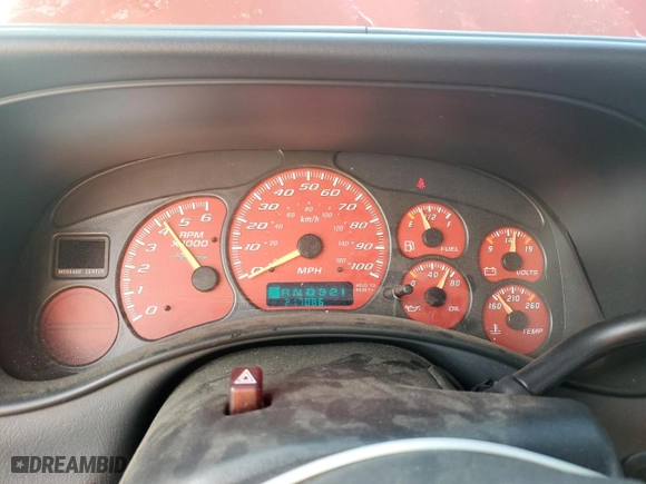 2002 Chevrolet Silverado 1500 LT with VIN 2GCEC19T021352339, listed as a Copart auction lot 44637875 with 217,086 mi miles and Salvage Title. Bid and sale history available at carsss.com. Image 9.