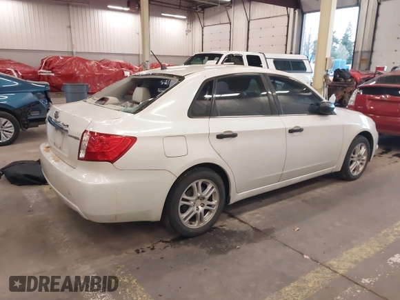 2008 Subaru Impreza Sedan (Natl) i w/Premium Pkg with VIN JF1GE61678G507041, listed as a IAAI auction lot 41214752 with 218,785 mi miles. Bid and sale history available at carsss.com. Image 4.