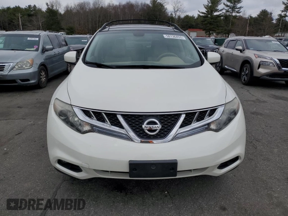 2012 Nissan Murano SV with VIN JN8AZ1MW0CW219609, listed as a Copart auction lot 50136455 with 98,878 mi miles and Salvage Title. Bid and sale history available at carsss.com. Image 5.