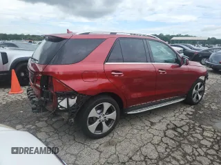2016 Mercedes-Benz GLE 350 with VIN 4JGDA5JB7GA768568, listed as a Copart auction lot 59925825 with 93,826 mi miles and Salvage title. Bid and sale history available at DreamBid. Image 3.