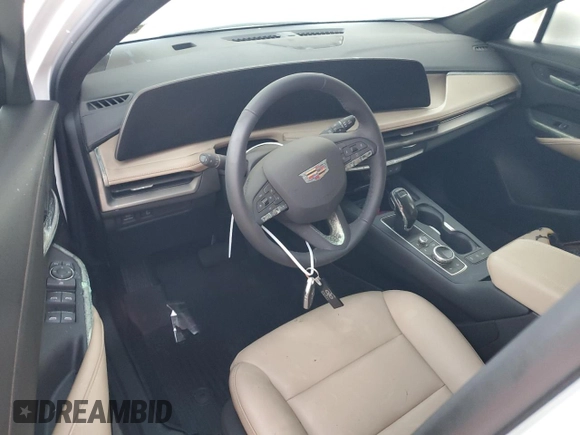 2024 Cadillac XT4 AWD Luxury with VIN 1GYFZBR49RF123947, listed as a Copart auction lot 73837404 with Not Provided miles and Non Repairable. Bid and sale history available at carsss.com. Image 8.