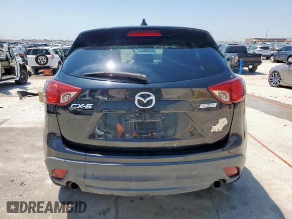 2014 Mazda CX-5 Touring with VIN JM3KE2CY5E0316077, listed as a Copart auction lot 58218735 with 190,789 mi miles and Salvage title. Bid and sale history available at DreamBid. Image 6.