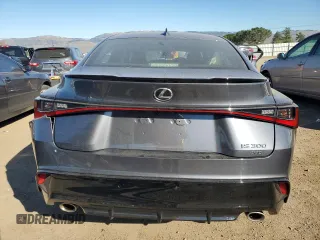 2024 Lexus IS 300 F Sport z VIN JTHB81F28R5054001, wystawiony jako Copart lot #41886945 z przebiegiem 7 986 mil mil oraz Szkoda całkowita • Salvage title. Historia ofert i sprzedaży dostępna na DreamBid. Obrazek 6.
