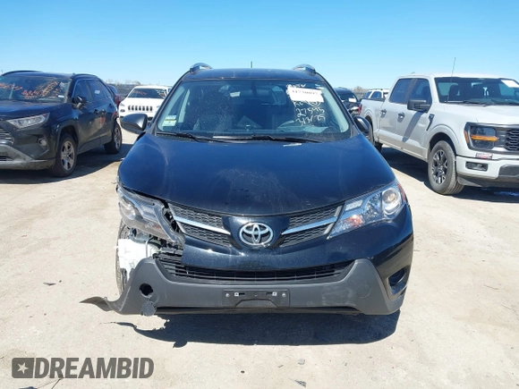 2015 Toyota RAV4 LE with VIN 2T3BFREV6FW366890, listed as a IAAI auction lot 41730097 with 45,920 mi miles. Bid and sale history available at carsss.com. Image 12.