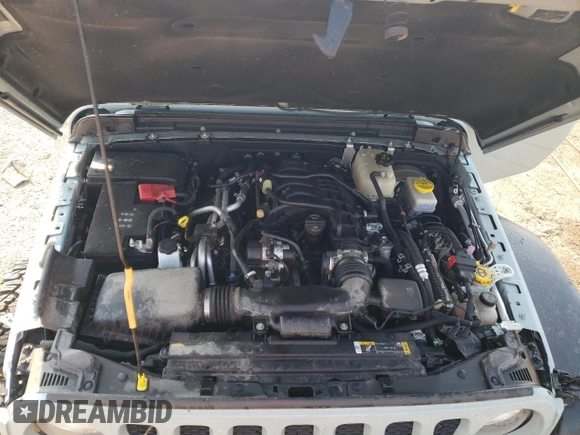 2023 Jeep Wrangler Willys with VIN 1C4HJXDG9PW615072, listed as a Copart auction lot 59606805 with 72,969 mi miles and Salvage title. Bid and sale history available at DreamBid. Image 11.