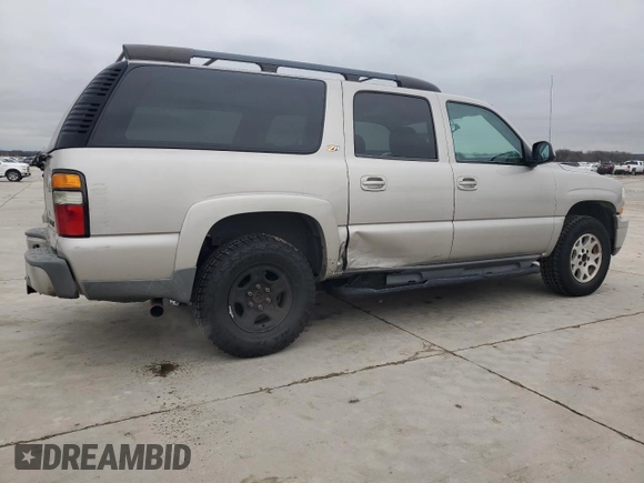 2004 Chevrolet Suburban Z71 with VIN 3GNFK16Z04G153177, listed as a Copart auction lot 44893795 with 222,092 mi miles and Salvage Title. Bid and sale history available at carsss.com. Image 3.