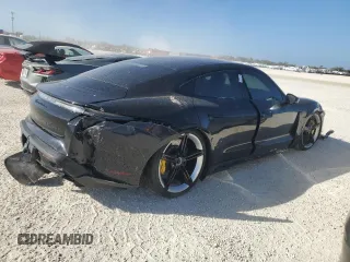2020 Porsche Taycan Turbo with VIN WP0AC2Y18LSA70751, listed as a Copart auction lot 74879044 with Not provided miles and Non repairable. Bid and sale history available at DreamBid. Image 3.