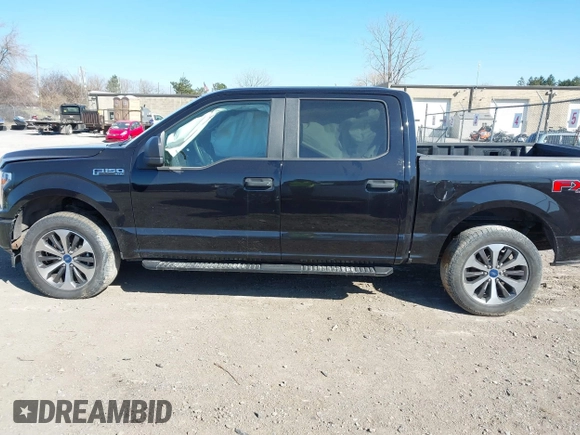 2019 Ford F-150 XL with VIN 1FTEW1EP5KKE97862, listed as a IAAI auction lot 41831711 with 36,037 mi miles. Bid and sale history available at carsss.com. Image 14.