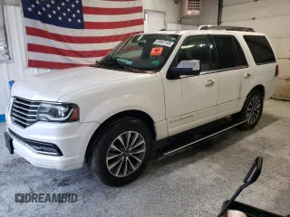 2015 Lincoln Navigator z VIN 5LMJJ2JT1FEJ03440, wystawiony jako Copart lot #57679405 z przebiegiem Nie podano mil oraz Czysty tytuł • Clean title. Historia ofert i sprzedaży dostępna na DreamBid. Obrazek 1.