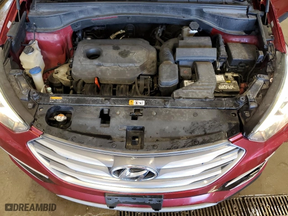 2017 Hyundai Santa Fe Sport 2.4L with VIN 5XYZT3LB8HG435285, listed as a Copart auction lot 48628725 with NaN miles and Non Repairable. Bid and sale history available at carsss.com. Image 12.
