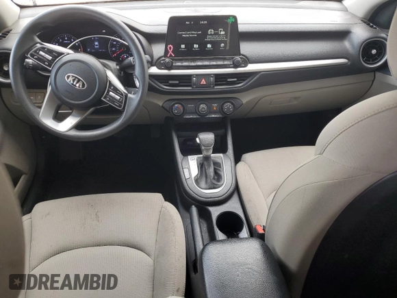 2021 Kia Forte LXS with VIN 3KPF24AD4ME324482, listed as a Copart auction lot 50031245 with 142,112 mi miles and Salvage Title. Bid and sale history available at DreamBid. Image 8.