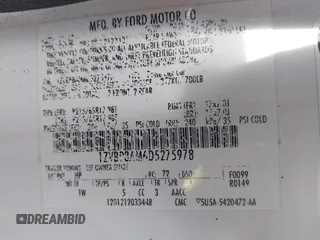 2013 Ford Mustang V6 z VIN 1ZVBP8AM6D5275978, wystawiony jako IAAI lot #42624967 z przebiegiem 134 589 mil mil oraz . Historia ofert i sprzedaży dostępna na DreamBid. Obrazek 9.