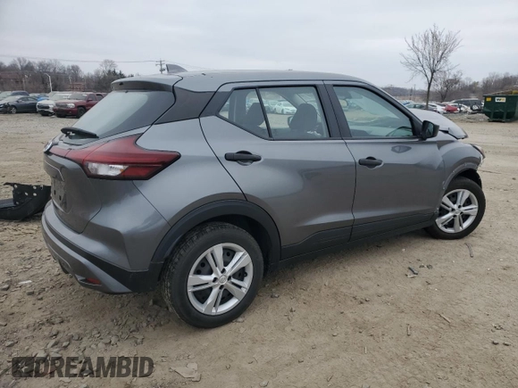 2021 Nissan Kicks S z VIN 3N1CP5BV9ML488973, wystawiony jako Copart lot #49026305 z przebiegiem 74 329 mil mil oraz Szkoda całkowita • Salvage title. Historia ofert i sprzedaży dostępna na DreamBid. Obrazek 3.