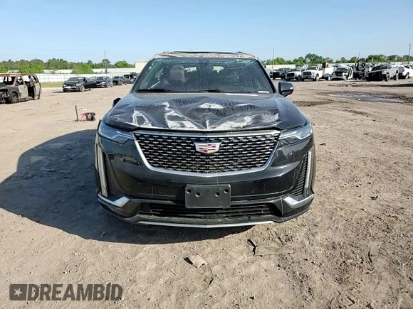 2024 Cadillac XT6 FWD Premium Luxury with VIN 1GYKPCRS7RZ709179, listed as a Copart auction lot 52251305 with 19,442 mi miles and Salvage title. Bid and sale history available at DreamBid. Image 11.