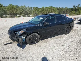 2022 Subaru Legacy Sport with VIN 4S3BWAH60N3011589, listed as a Copart auction lot 74334524 with 25,137 mi miles and Salvage Title. Bid and sale history available at carsss.com. Image 1.