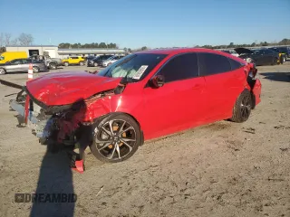 2019 Honda Civic Sport with VIN 2HGFC2F88KH531232, listed as a Copart auction lot 88902895 with 124,757 mi miles and Salvage Title. Bid and sale history available at DreamBid. Image 1.