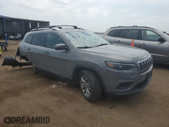 2019 Jeep Cherokee Latitude Plus with VIN 1C4PJMLX9KD393973, listed as a Copart auction lot 62123295 with 79,338 mi miles and Salvage title. Bid and sale history available at DreamBid. Image 4.