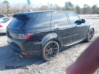 2022 Land Rover Range Rover Sport HSE Dynamic with VIN SALWR2SE7NA239849, listed as a IAAI auction lot 41472299 with 47,599 mi miles and . Bid and sale history available at DreamBid. Image 4.