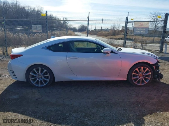2015 Lexus RC 350 with VIN JTHSE5BC5F5000388, listed as a IAAI auction lot 41551427 with NaN miles. Bid and sale history available at carsss.com. Image 13.