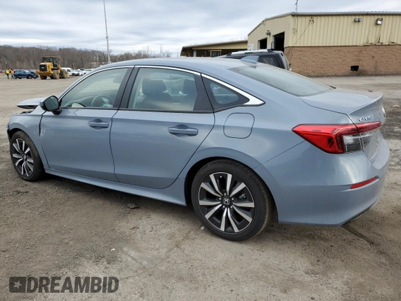 2024 Honda Civic Sedan EX with VIN 2HGFE1F71RH308620, listed as a Copart auction lot 48609545 with 10,435 mi miles and Salvage Title. Bid and sale history available at carsss.com. Image 2.