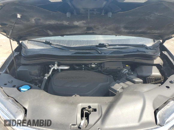 2020 Honda Ridgeline RTL with VIN 5FPYK3F58LB023282, listed as a Copart auction lot 53871545 with 69,653 mi miles and Salvage title. Bid and sale history available at DreamBid. Image 11.