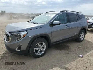 2019 GMC Terrain SLE z VIN 3GKALMEV9KL114483, wystawiony jako Copart lot #50904445 z przebiegiem 62 971 mil mil oraz Szkoda całkowita • Salvage title. Historia ofert i sprzedaży dostępna na DreamBid. Obrazek 1.