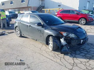 2010 Mazda 3 with VIN JM1BL1H38A1260629, listed as a IAAI auction lot 41751370 with 122,402 mi miles. Bid and sale history available at carsss.com. Image 1.
