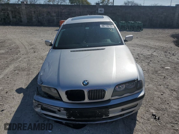 2000 BMW 3 Series 328i with VIN WBAAM5345YJR57702, listed as a Copart auction lot 48719275 with 168,238 mi miles and Salvage Title. Bid and sale history available at carsss.com. Image 5.