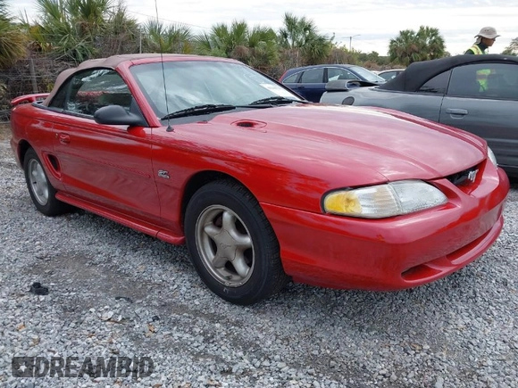 1994 Ford Mustang z VIN 1FALP45T5RF110660, wystawiony jako IAAI lot #41344796 z przebiegiem 171 120 mil mil oraz . Historia ofert i sprzedaży dostępna na DreamBid. Obrazek 1.