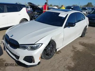 2020 BMW 3 Series M340i with VIN WBA5U7C02LFH69972, listed as a IAAI auction lot 41869845 with 45,926 mi miles. Bid and sale history available at carsss.com. Image 19.