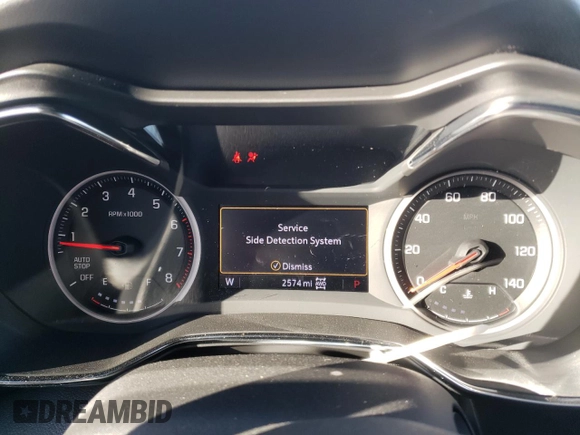 2023 Chevrolet TrailBlazer ACTIV with VIN KL79MSSL1PB217289, listed as a Copart auction lot 81580383 with 2,574 mi miles and Salvage Title. Bid and sale history available at DreamBid. Image 9.