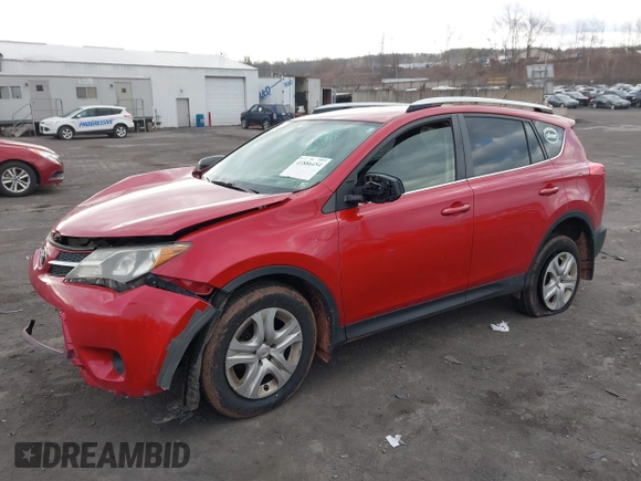 2015 Toyota RAV4 LE with VIN JTMBFREV0FD125632, listed as a IAAI auction lot 41886454 with 164,409 mi miles. Bid and sale history available at carsss.com. Image 17.