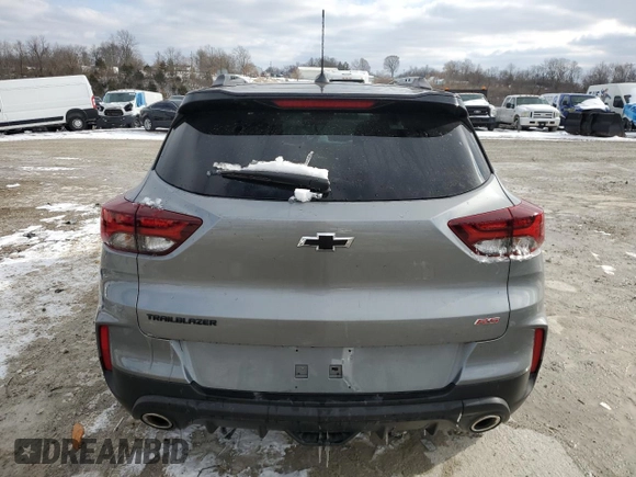 2023 Chevrolet TrailBlazer RS with VIN KL79MTSL7PB195918, listed as a Copart auction lot 46380325 with Not Provided miles and Salvage Title. Bid and sale history available at DreamBid. Image 6.