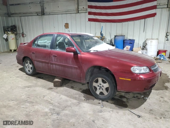2003 Chevrolet Malibu LS with VIN 1G1NE52J93M713446, listed as a Copart auction lot 44759575 with 80,928 mi miles and Clean Title. Bid and sale history available at carsss.com. Image 4.