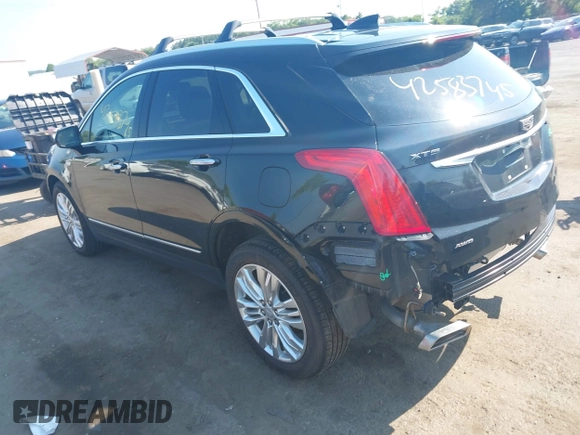 2018 Cadillac XT5 Premium Luxury AWD with VIN 1GYKNFRS1JZ195373, listed as a IAAI auction lot 42583745 with 64,978 mi miles and . Bid and sale history available at DreamBid. Image 3.