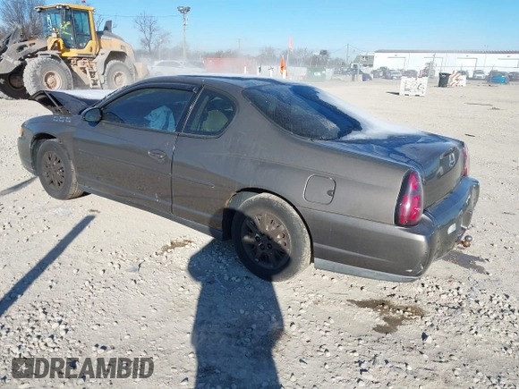 2003 Chevrolet Monte Carlo LS with VIN 2G1WW12E239247112, listed as a IAAI auction lot 41284726 with 1 mi miles. Bid and sale history available at carsss.com. Image 3.