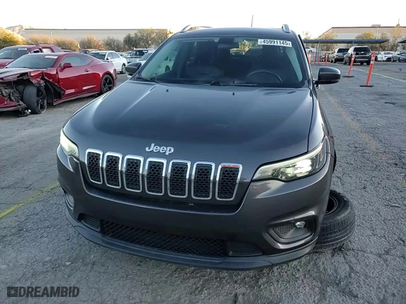 2019 Jeep Cherokee Latitude Plus with VIN 1C4PJLLBXKD248116, listed as a Copart auction lot 45991145 with 66,365 mi miles and Salvage Title. Bid and sale history available at carsss.com. Image 11.