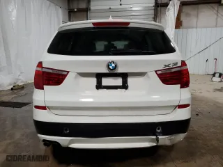 2011 BMW X3 28i with VIN 5UXWX5C56BLW14495, listed as a Copart auction lot 46402785 with 119,806 mi miles and Salvage Title. Bid and sale history available at carsss.com. Image 6.