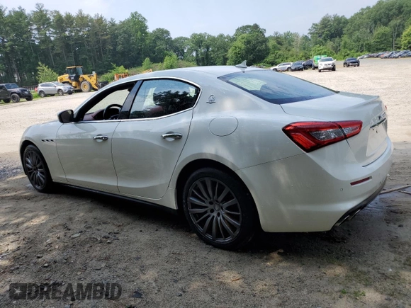 2018 Maserati Ghibli с VIN ZAM57XSA3J1296624, выставлен на аукционе Copart как лот 60810835 с пробегом 62 582 миль миль и Чистый • Clean title. История ставок и продаж доступна на DreamBid. Изображение 2.
