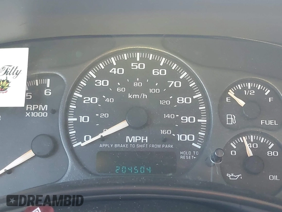 2002 Chevrolet Suburban LS with VIN 1GNEC16T32J198422, listed as a IAAI auction lot 41699753 with 204,504 mi miles. Bid and sale history available at carsss.com. Image 7.